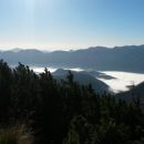 Razgled s poti na Bohinjske gore