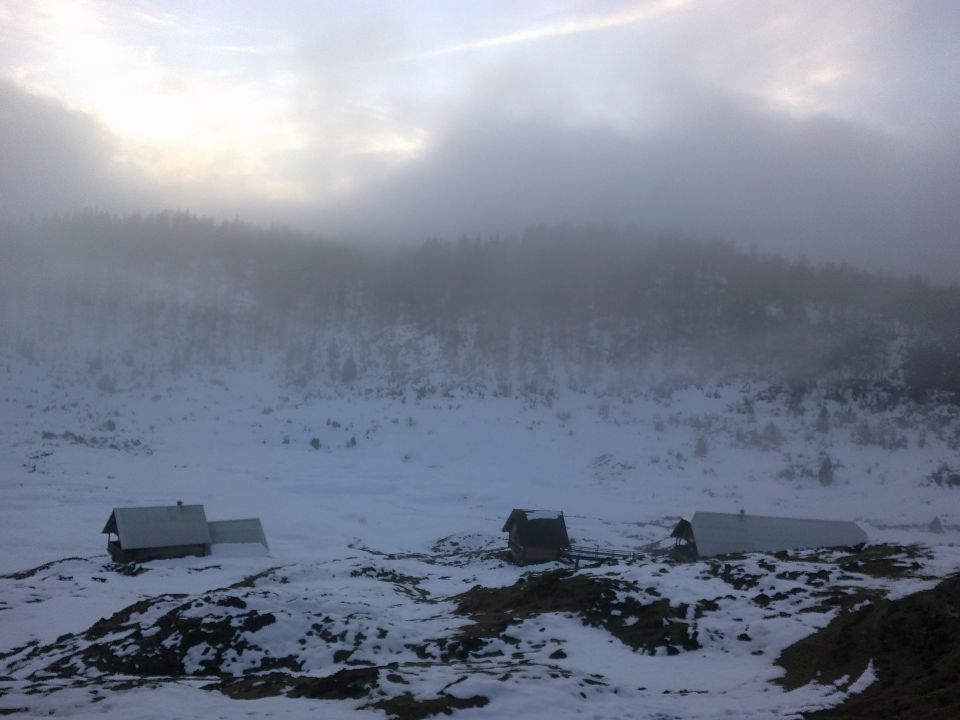 Pot čez Planino Klek