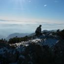Razgled z vrha proti Ljubljanski kotlini
