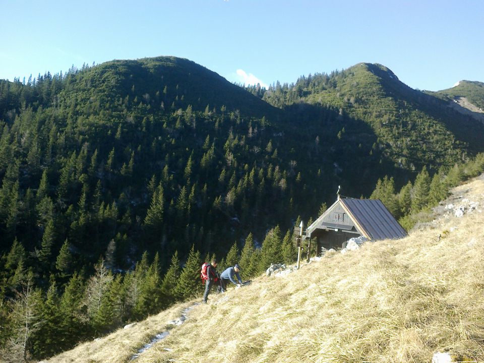 Nadaljnja pot čez Planino Dolga njiva