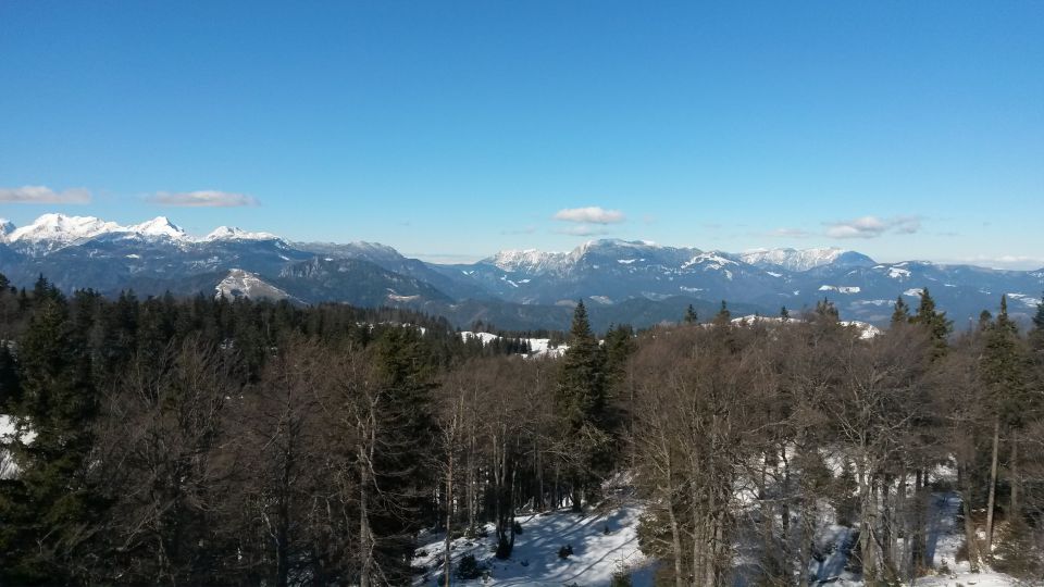 Razgled z vrha na čudovite Kamniško-Savinjske alpe