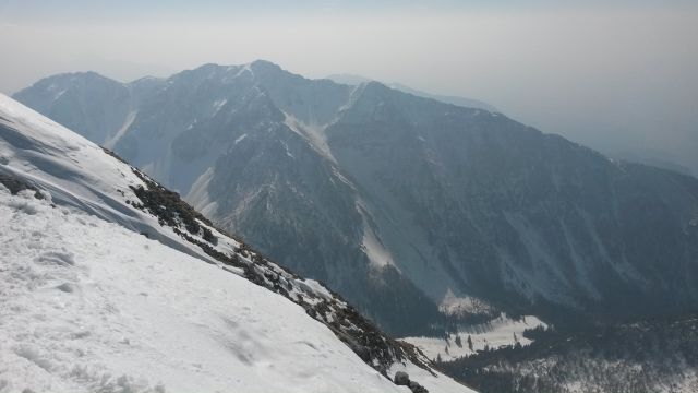 Razgled iz vrha na Begunjščico