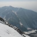 Razgled iz vrha na Begunjščico