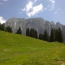 Razgled s Planine Korošice na Veliki vrh (Košuta)