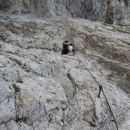 Zavarovana plezalna pot na Veliko Babo