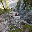 Zavarovana plezalna pot na Stol