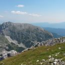 Razgled z vrha na Verrnar, Draška vrhova in Tosc