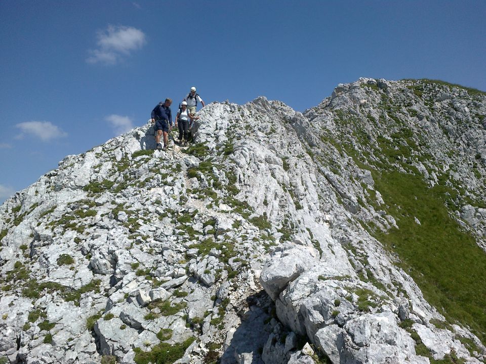 Spust z Mišelj vrha