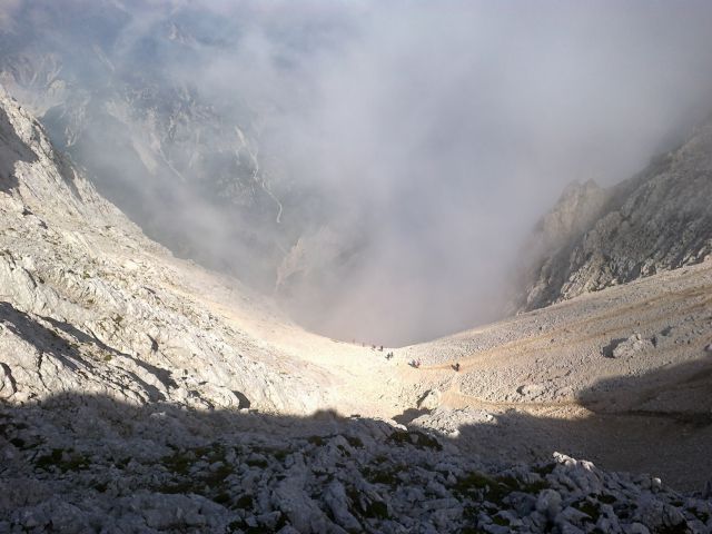 Razgled iz poti na melišče v Kačjem grabnu