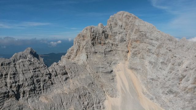 Razgled iz vrha na Škrlatico
