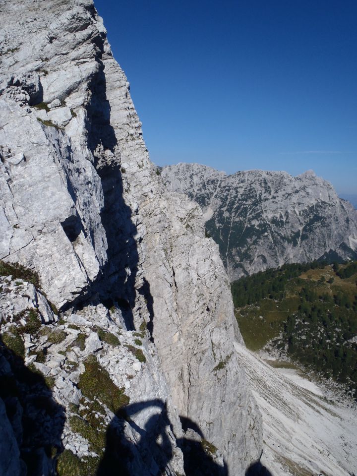 Severni odsekani deli Mojstrovk.