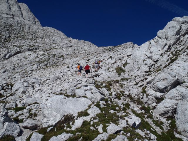 Med Šitno in Mojstrovko.