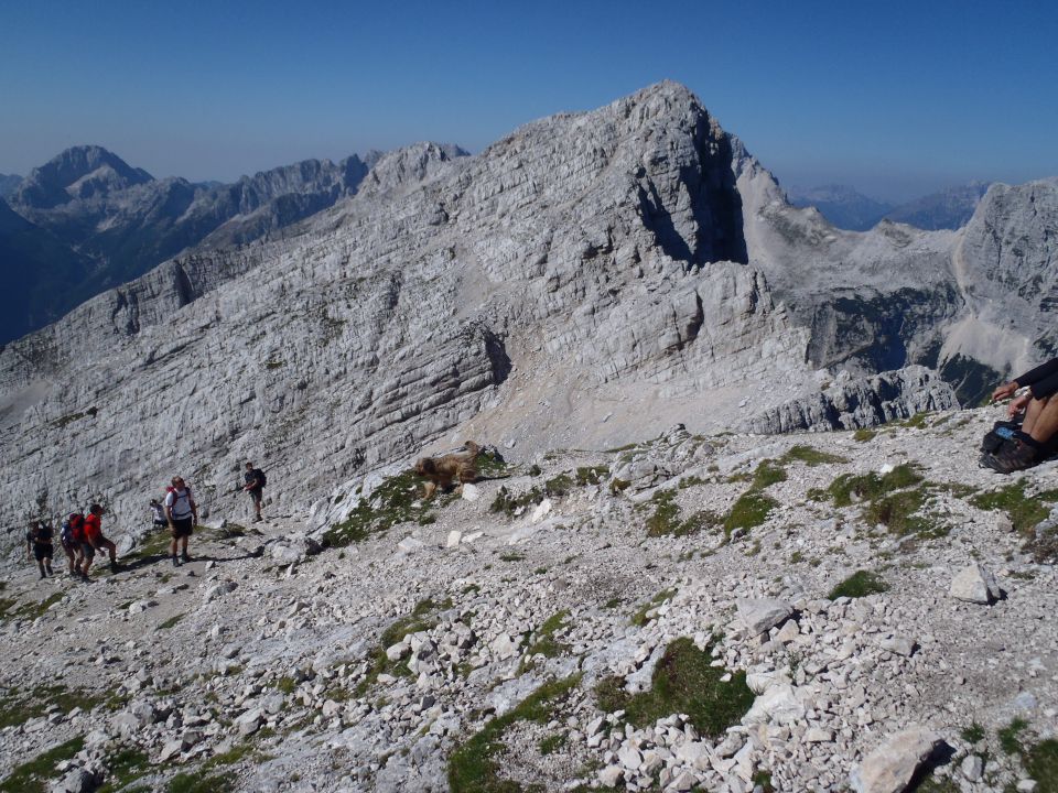 Pogled z M Mojstrovke na Veliko.