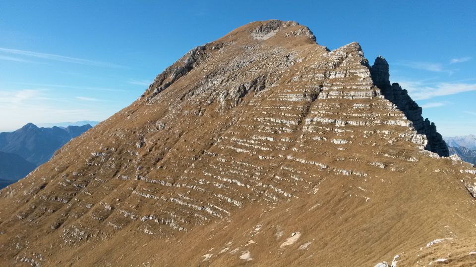 Pogled na našo nadaljnjo pot na Strmo peč