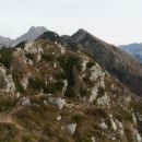 Razgled iz vrha na Bavški Grintavec
