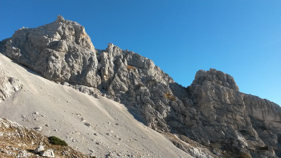 Razgled iz poti na stene Kopic