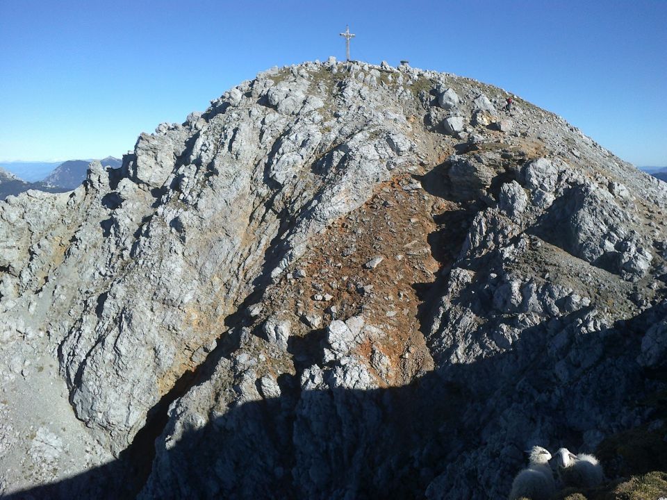 Pogled proti vrhu Storžiča