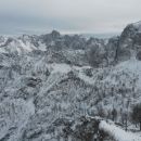 Razgled iz vrha na Kumlehe, Robičje, Martuljške gore, Škrlatico in Nad Šitom glavo