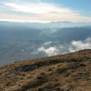 Razgled od koče na Bohinjske gore in Blejsko jezero