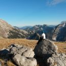 Čudovit razgled iz poti na Vrtačo, Srednji vrh, Košutico, Košuto in Begunjščico