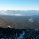 Razgled iz vrha na Karavanke in Kamniško-Savinjske Alpe