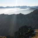 Razgled iz vrha na Bohinjske gore in Ablanco