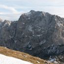 Razgled iz vrha na Škrlatico, Dolkovo špico, Prisojnik in Kanjavec