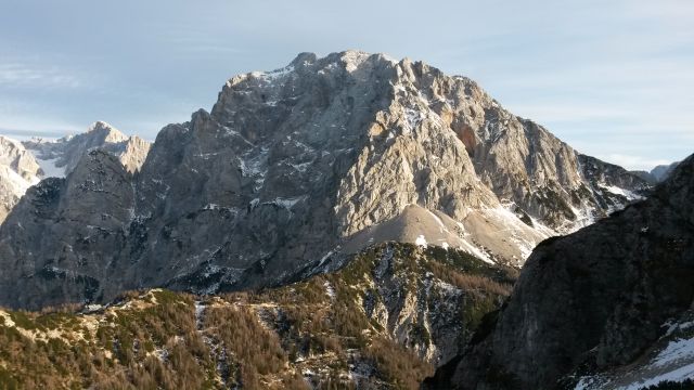 Razgled iz poti na Škrlatico in Prisojnik