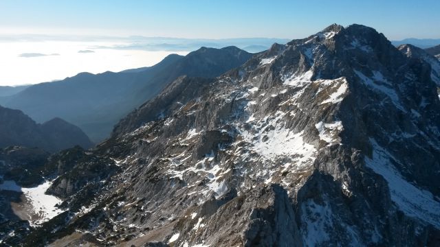 Razgled iz vrha na Krvavec, Lučko Babo in Planjavo