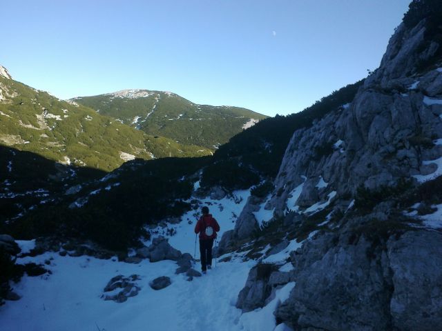 In nazaj proti Planini Podvežak