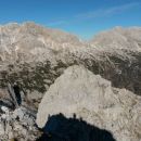 Razgled iz vrha na Kredarico, Rž in Rjavino
