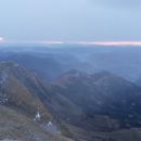 Sončni vzhod iz vrha Krna na prvi dan v Novem Letu