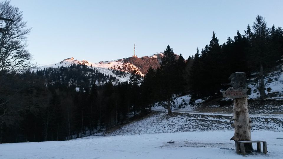 Jutranji razgled n Krvavec iz izhodišča na Kriški planini