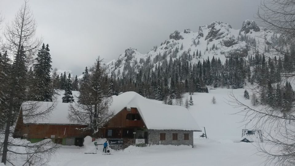 Pri Domu na Zelenici (1536m) čista zimska idila :)