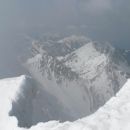 Razgled iz vrha Vrtače na Ovčji vrh