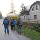 Start v Zagradu, smer Hudičev graben.