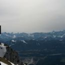 Zahodni vrh Dobrača (2166m) ter razgled na Julijske Alpe