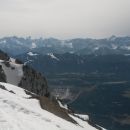 Razgled z zahodnega vrha Dobrača na Julijske Alpe