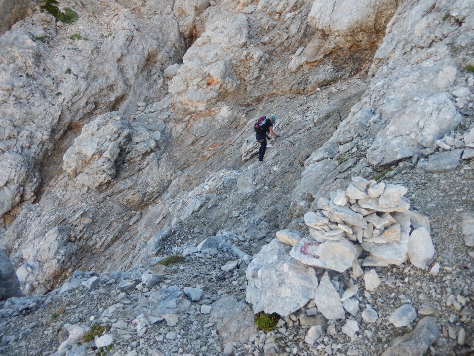 Plezalna pot na Rjavino