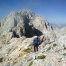 Pot proti vrhu Rjavine