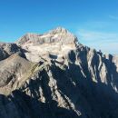 Razgled z vrha Cmira na Triglav