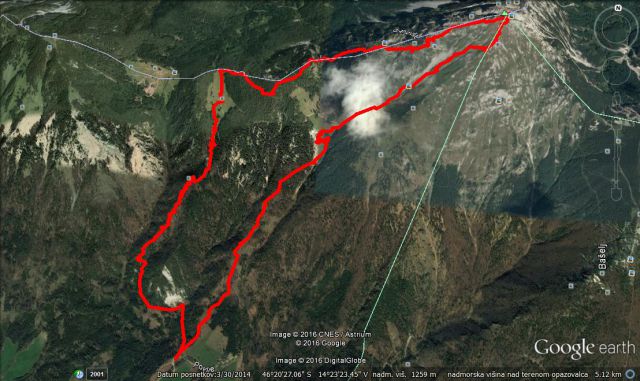 12,6km in 1673m vzpona
