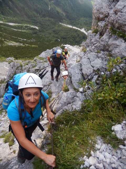 Slovenska pot proti Kranjski koči na Ledinah