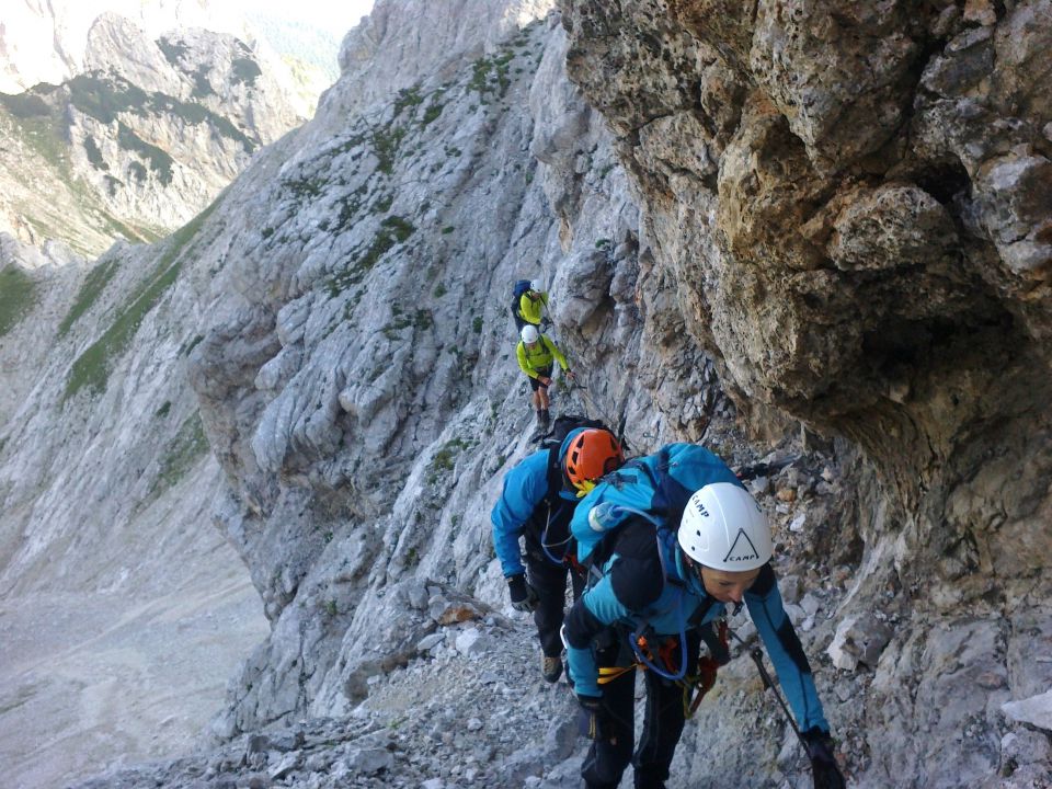 Plezalna pot na Koroško Rinko (Križ)