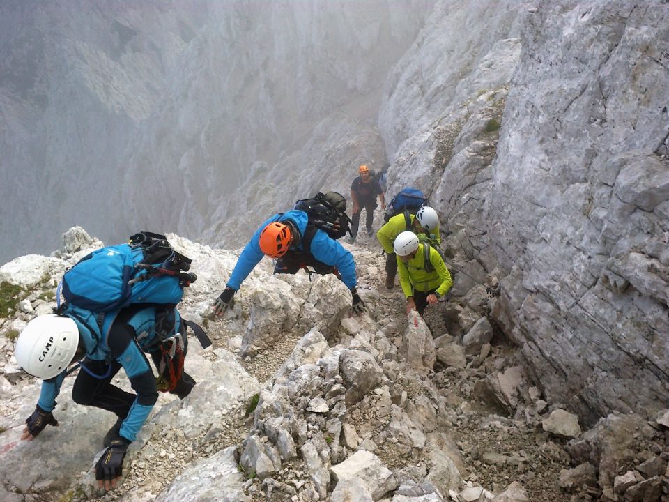 Plezalna pot na Koroško Rinko (Križ)