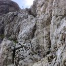 Pogled na vstopni del 60m visoke Pipanove lestve