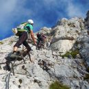 Vzpon na Montaž čez 60m visoko Pipanovo lestev