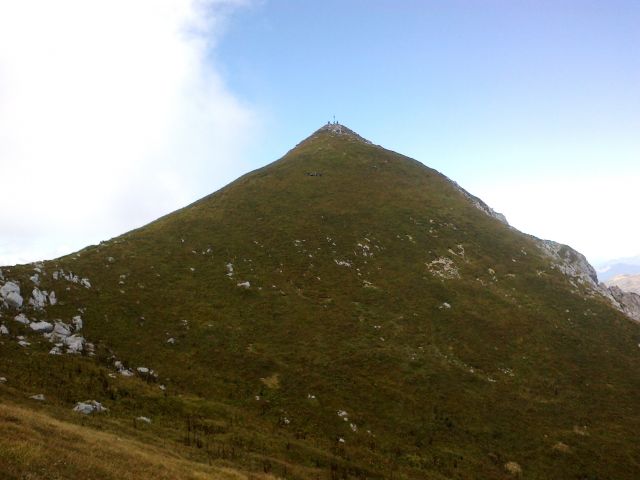 Razgled s poti na vrh Monte Zermule