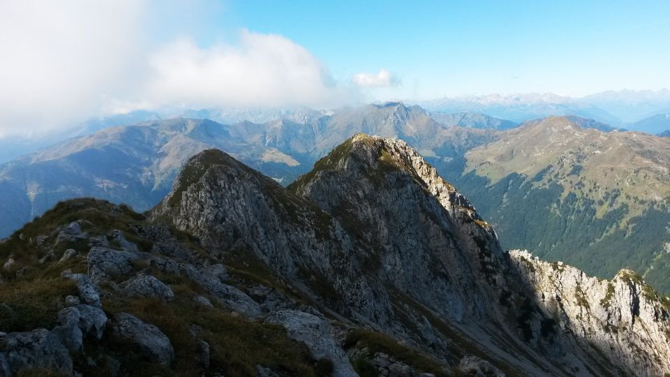 Razgledi z vrha Monte Zermule