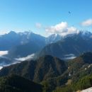 Prekrasni razgledi z poti na Julijske Alpe
